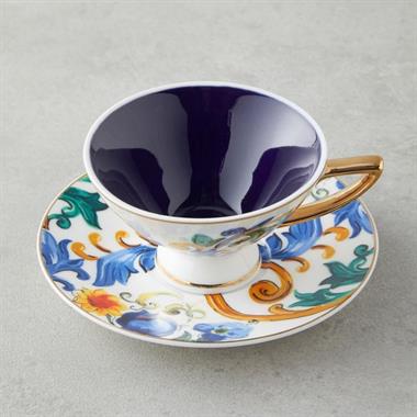 English Home Azalia Bone China 2li Kahve Fincan Takımı 90 ml Renkli