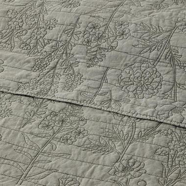 English Home Belle Bloom Çift Kişilik Yatak Örtüsü Takımı 200x220 cm Yeşil