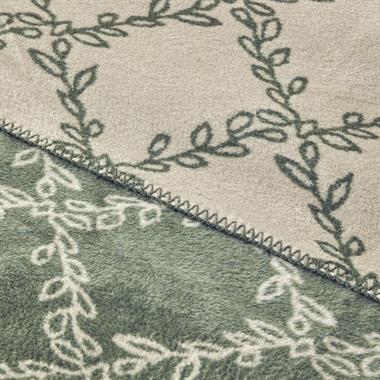English Home Ivy trellis Battaniye 200x220 cm Yeşil