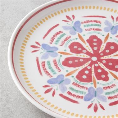 English Home Lily Seramik Pasta Seti 18 Parça 6 Kişilik Renkli