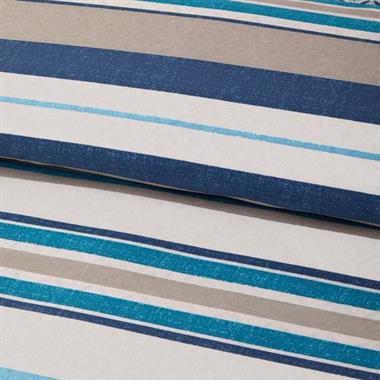 English Home Line Motion Çift Kişilik Nevresim Takımı 200x220 cm Lacivert - Bej