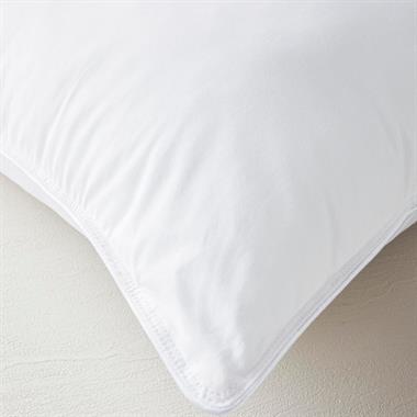 English Home Premium Mikrojel Yastık 50x70 cm Beyaz %100 Pamuk Kılıflı