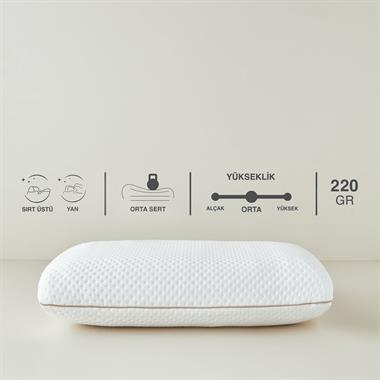English Home Sensitive Yastık 60x40x16 cm Beyaz