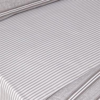 English Home Sleek Lines Çift Kişilik Nevresim Takımı 200x220 cm Gri