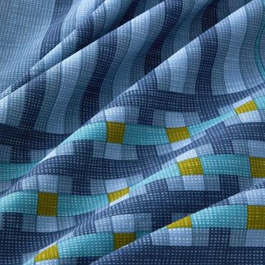 English Home Textured Grid Çift Kişilik Nevresim Takımı 200x220 cm