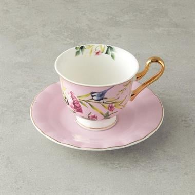 English Home Vanilla Çay Fincanı Takımı 220 ml Açık Pembe