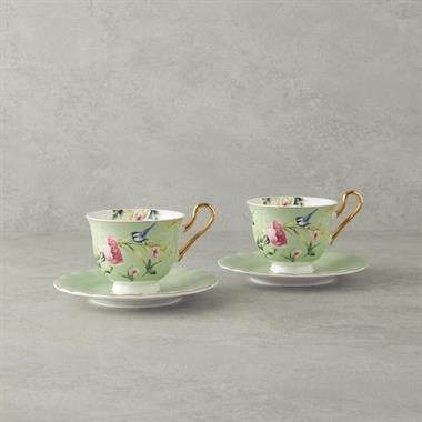 English Home Vanilla Çay Fincanı Takımı 220 ml Açık Yeşil