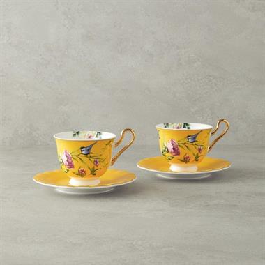English Home Vanilla Çay Fincanı Takımı 220 ml Sarı