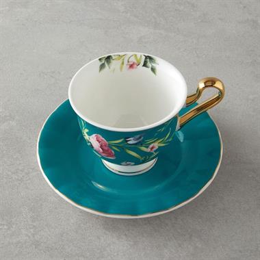 English Home Vanilla Çay Fincanı Takımı 220 ml Turkuaz