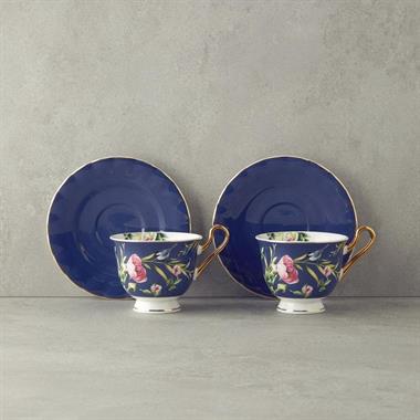 English Home Vanilla Çay Fincanı Takımı 220 ml Lacivert