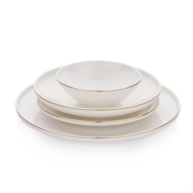 Schafer Chance Gold Yemek Takımı 56 Parça Gold