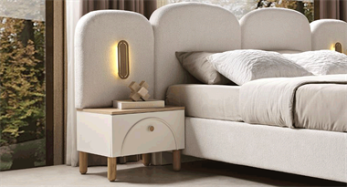 Bohemstar 6 Kapaklı Lüxs Başlıklı Yatak Odası Takımı (Karyolasız)