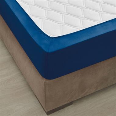 ÖZDİLEK CARSAF FITTED YST. RANFORCE 100*200 INDIGO COLOURIST