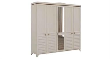 DM135 Irmak 5 Kapılı Gardırop