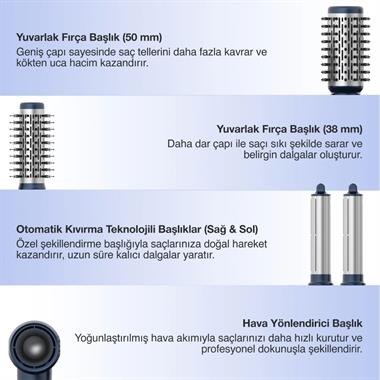 Fakir Airtouch 5in1 Saç Şekillendirme Seti 1500W İyon Teknolojili