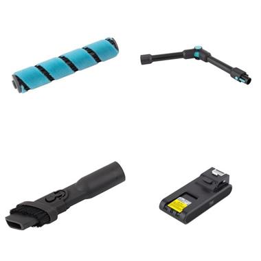 Fakir Bolt X Plus Aqua 8472 Moon Gray Dikey Şarjlı Kablosuz Süpürge 550W 24 kPa Islak Kuru Temizlik