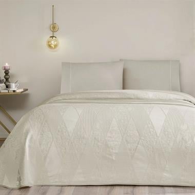 Taç Jakar Flava Çift Kişilik Pike Takımı Gri