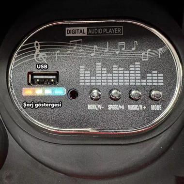 Akar Raptor Basıc Gri 96-353 4x2 Kumandalı Akülü Araba