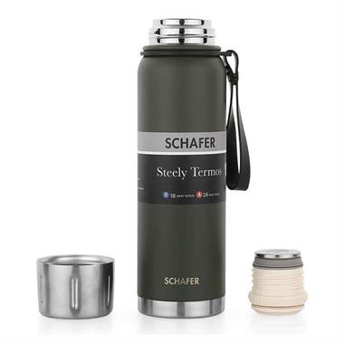 Schafer 1S6477-17002-YSL02 Steely Termos 750 Ml- Yeşil