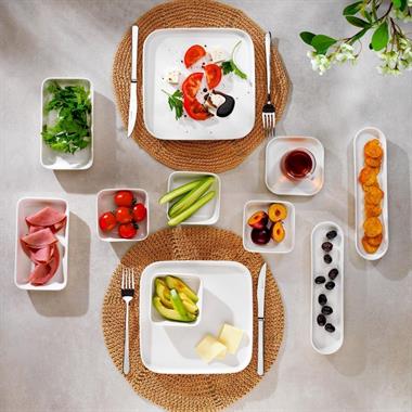 Schafer 1S4244-02001-KRM01 Luca Kahvaltı Takımı 32 Parça-Krem