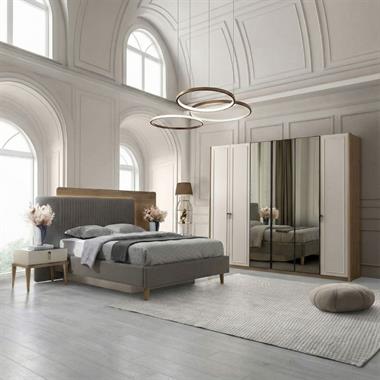 Galata 6 Kapılı Bazalı Yatak Odası Takımı