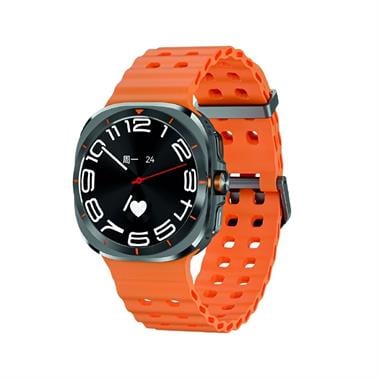 JHY Smart Watch Ultra 3 Akıllı Saat Turuncu