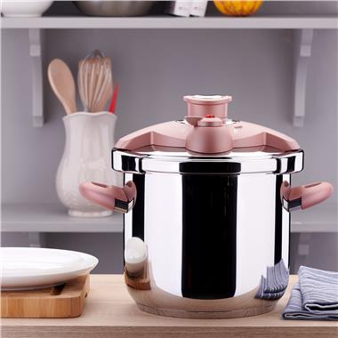 Korkmaz A174-01 Bella Rosegold Düdüklü Tencere 7,0 Lt