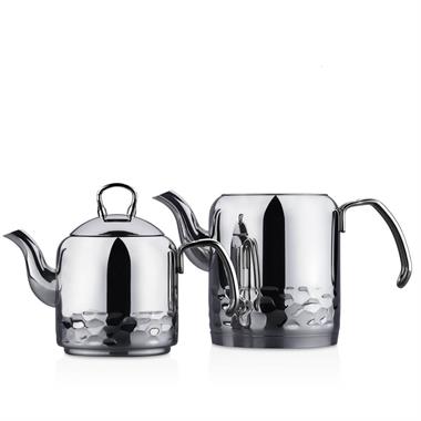Korkmaz A227-01 Erna Çaydanlık Takımı Inox
