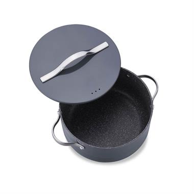 Korkmaz Linea Plus Cosmica 7 Parça Tencere Seti Siyah