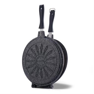 Korkmaz Ornella 28 cm Hamsi Tava | Çift Kullanım, Granit Kaplama