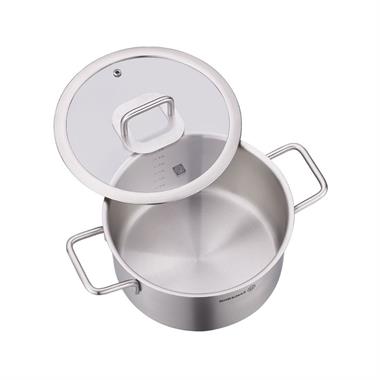 Korkmaz A2922 Stella 16x8 cm Paslanmaz Çelik Tencere 1.8 Litre