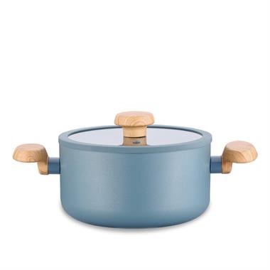 Korkmaz A3833 Mia Sera Minta Tencere 24x12,5 cm 5 Litre İndüksiyon Uyumlu