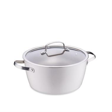 Korkmaz A3855 Nea Sera 20x9,8 cm 3 Litre Seramik Tencere Vanilya