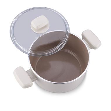 Korkmaz Ornella Sera Vanilya Tencere 20x10,5 cm 3 Litre İndüksiyon Uyumlu