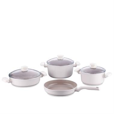 Korkmaz A3988 Ornella Sera 7 Parça Vanilya Tencere Seti