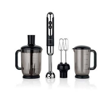 Korkmaz A447-12 Mia Mega Blender Set Siyah / Krom