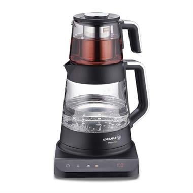 Korkmaz A852 Prosense Elektrikli Cam Çaydanlık Siyah