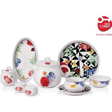Korkmaz A8732 Aşiyan Coll. 30 Parça Kahvaltı Takımı