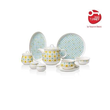 Korkmaz Aşiyan Collection 30 Parça Kahvaltı Takımı