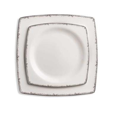 Korkmaz A8424 Bone Sel. 60 Parça Kare Yemek Takımı