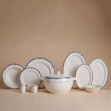 Korkmaz A8374 Perla Coll. 60 Parça Yuvarlak Yemek Takımı