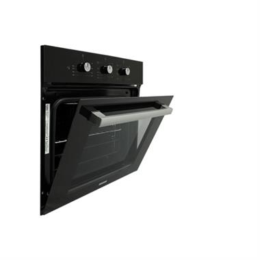 Luxell 3006B623CTR38 B66-SF3(MT) 8+1 Program Siyah Cam Ankastre Fırın – 57 L Turbo Fanlı