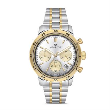 Momentus CC303T-02SG Kronograf Erkek Kol Saati Çelik Gold