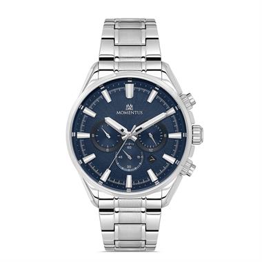 Momentus CC304S-11SS Çelik Kordon Lacivert Kadran Erkek Kol Saati