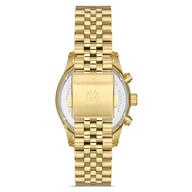 Momentus CW128G-08SG Altın Renk Çelik Kordon Kadın Kol Saati