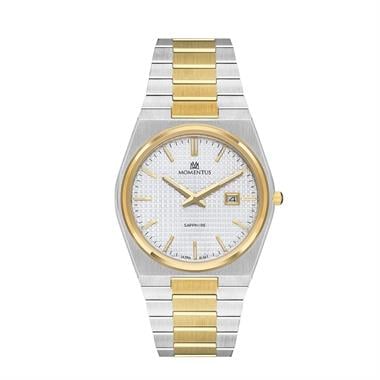 Momentus Crown Master MM.EM345T-02SG Safir Cam Ultra İnce Erkek Kol Saati