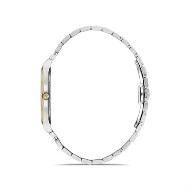 Momentus MM.EM345T-11SG Crown Master Kadın Kol Saati Çelik & Altın Ultra İnce