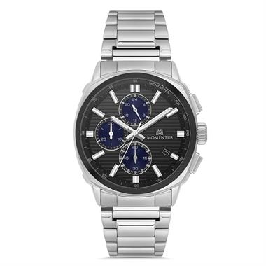 Momentus MM.CC307S-04SS Erkek Kol Saati Çelik Kordon Kronograf 42mm