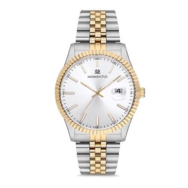 Momentus Classic CM131T-02SG Çelik Gold Erkek Kol Saati