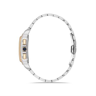 Momentus TM348T-02SG TimeMaster Erkek Kol Saati Safir Cam Çelik-Gold